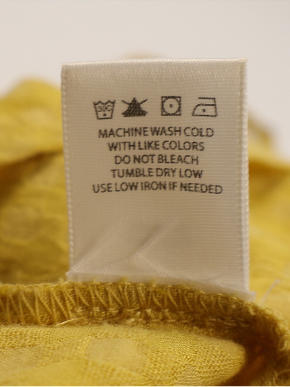 Indigo Rising Mustard Textured Button Front Tank Size Small - Picture 7 of 8